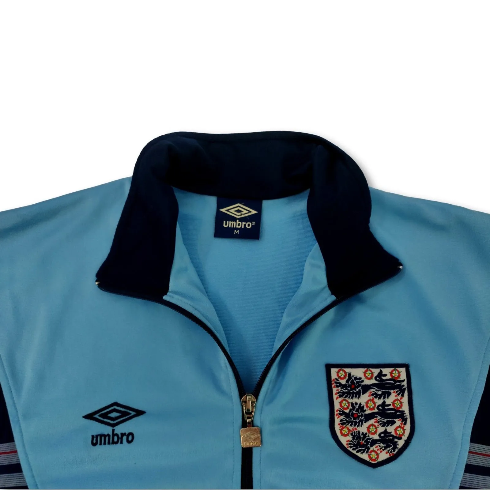 1987-90 blue England Umbro track jacket