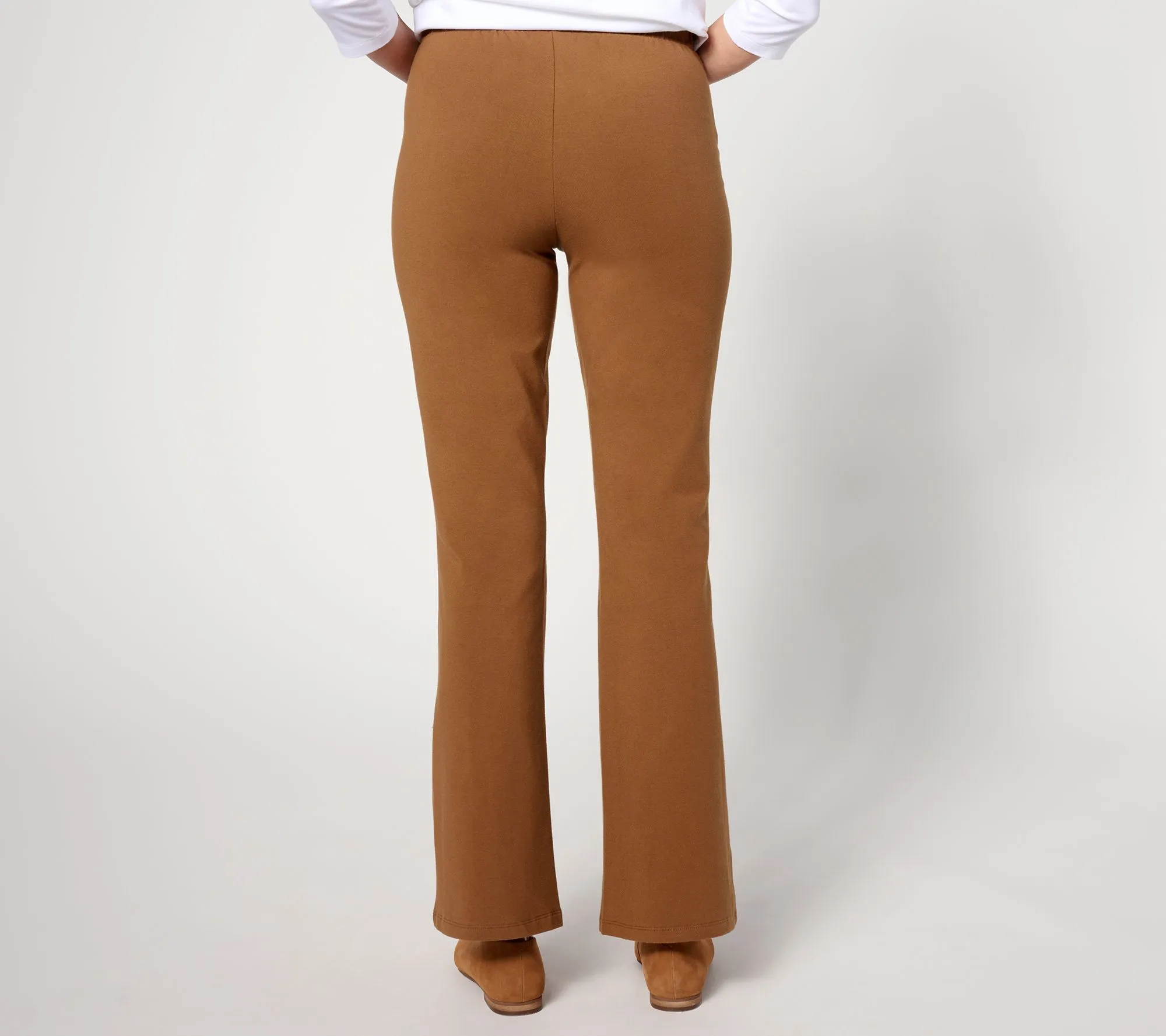 "As Is" Women with Control Tall Pull On Slim Bootcut Pants