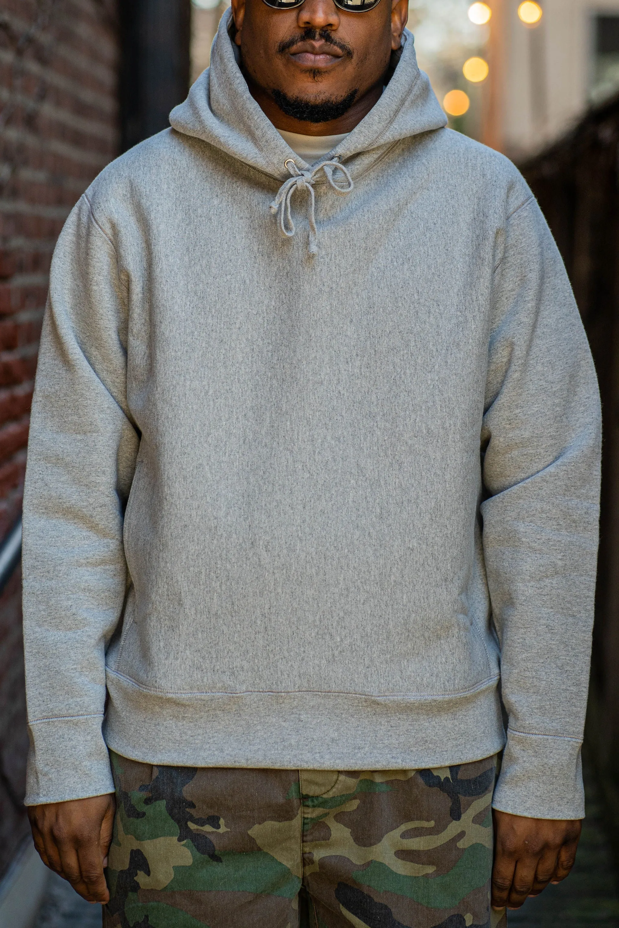 3sixteen Heavyweight Pullover Hoodie - Grey