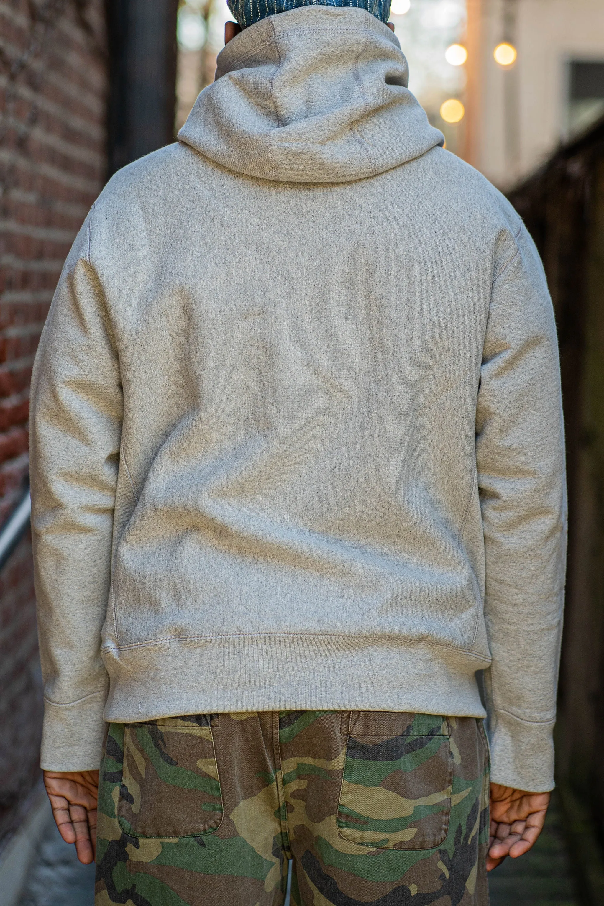 3sixteen Heavyweight Pullover Hoodie - Grey