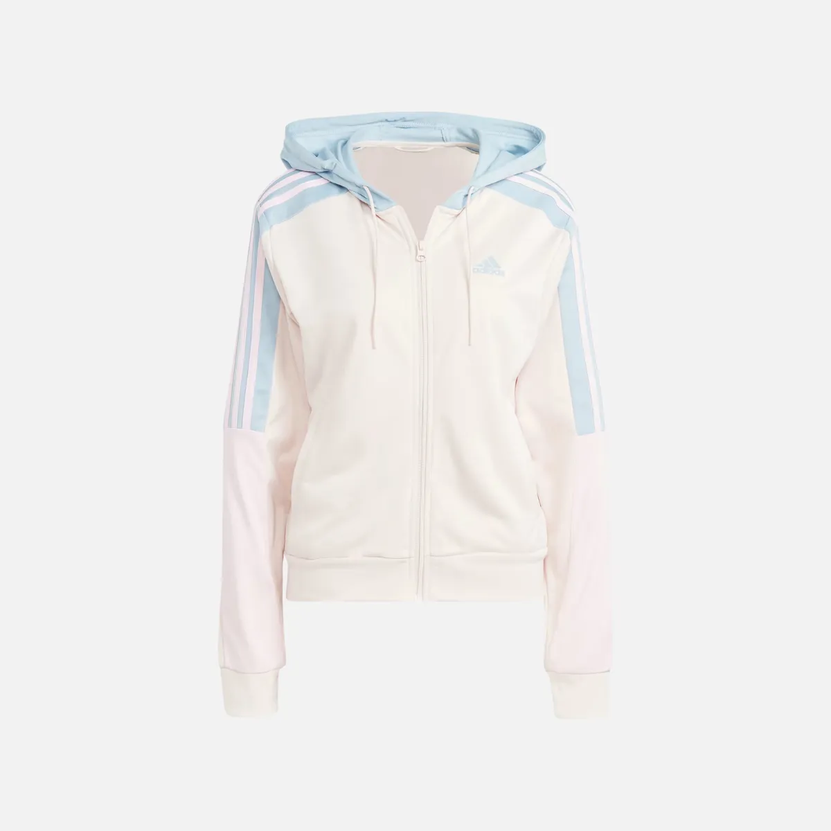 Adidas Boldblock Women's Track Suit - Wonder Quartz/Wonder Blue/Wonder Beige - Shop Now!