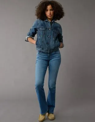 AE AE Next Level Curvy Low-Rise Kick Bootcut Jean