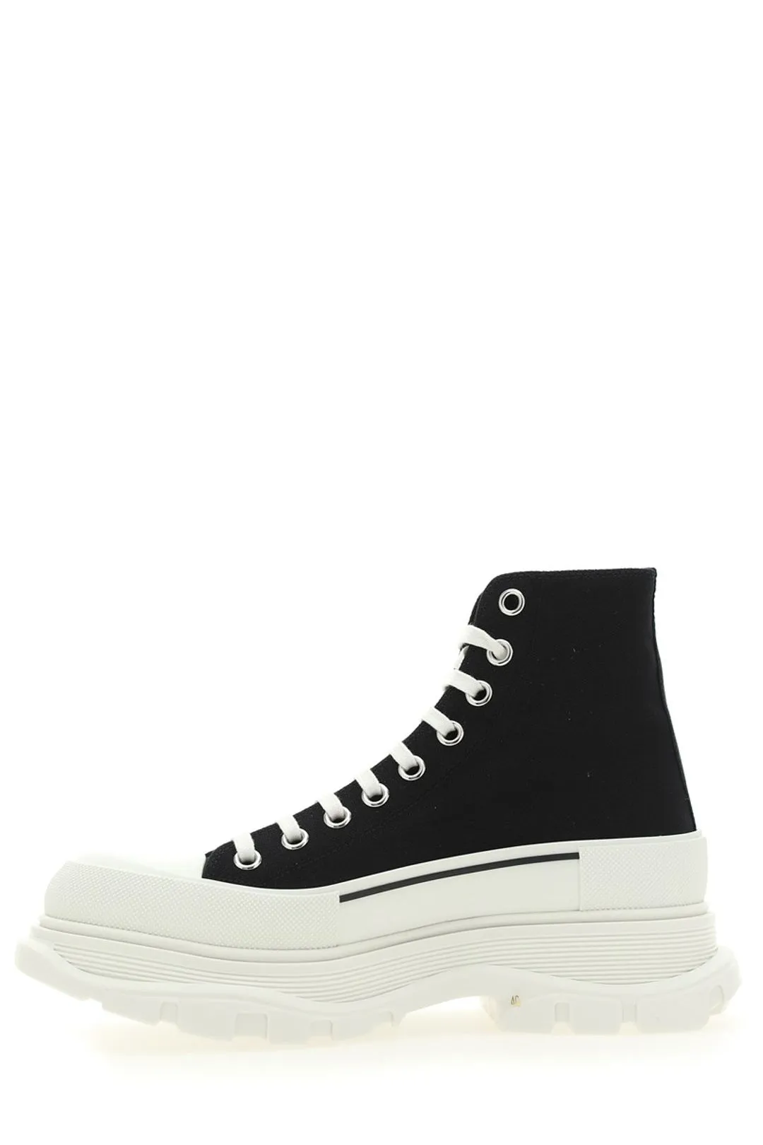 Alex McQueen Tread Slick Lace-Up Boots.