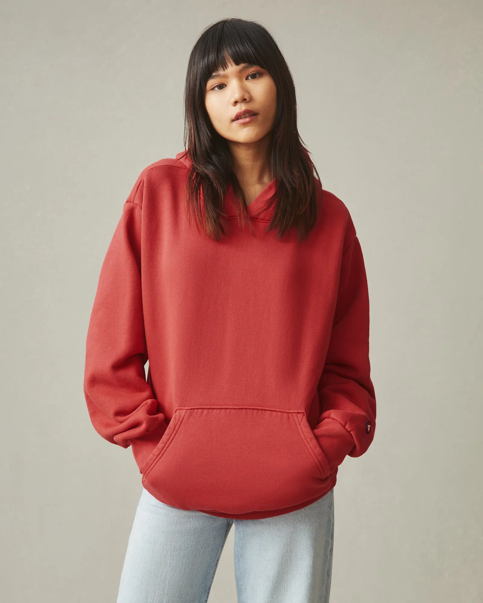 American Vintage Pullover - Red Washed