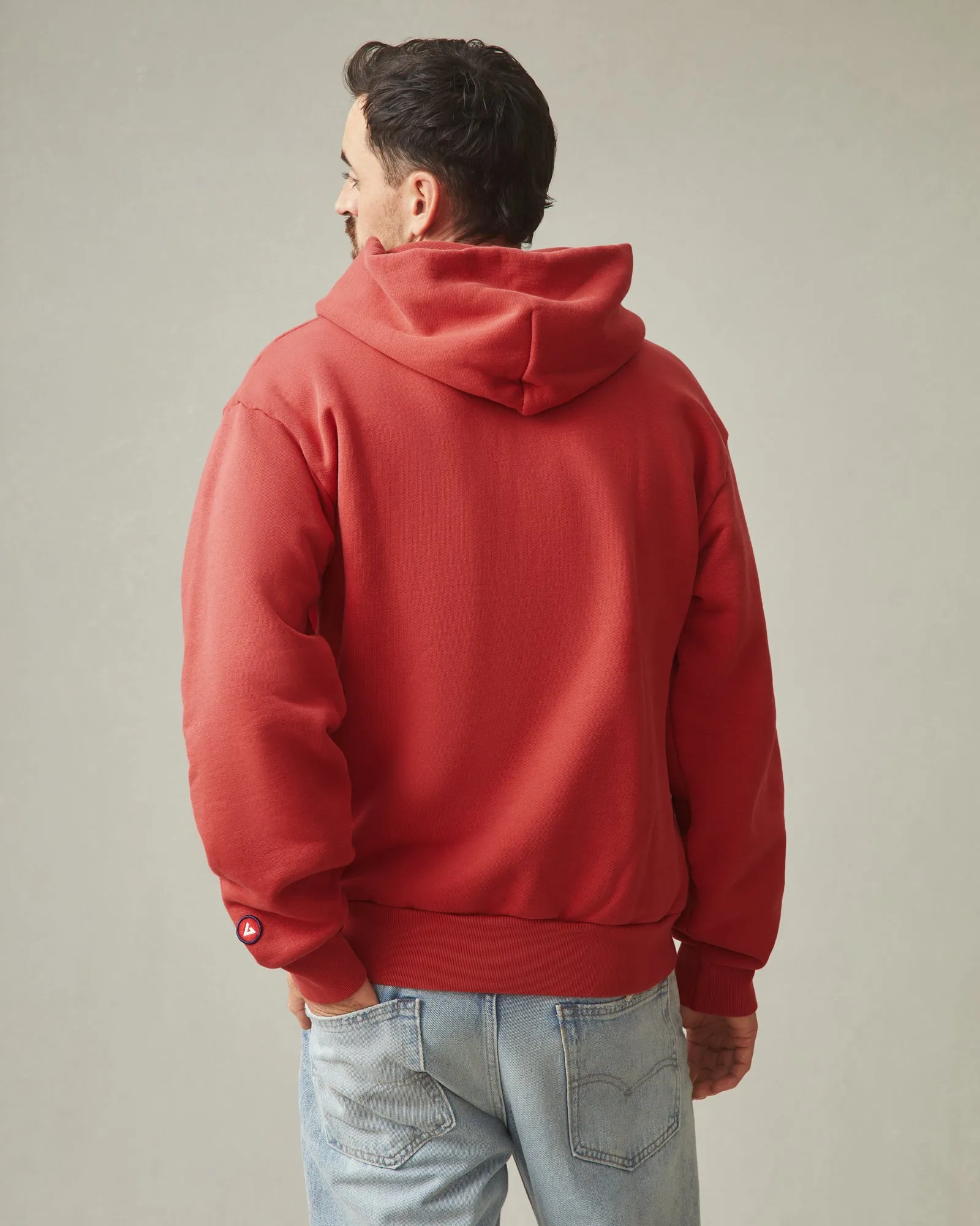 American Vintage Pullover - Red Washed