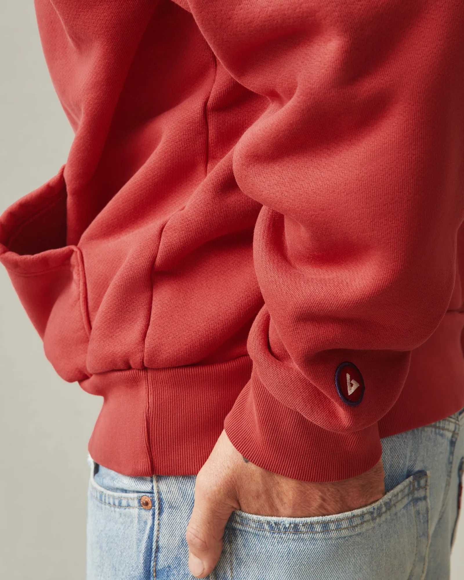 American Vintage Pullover - Red Washed