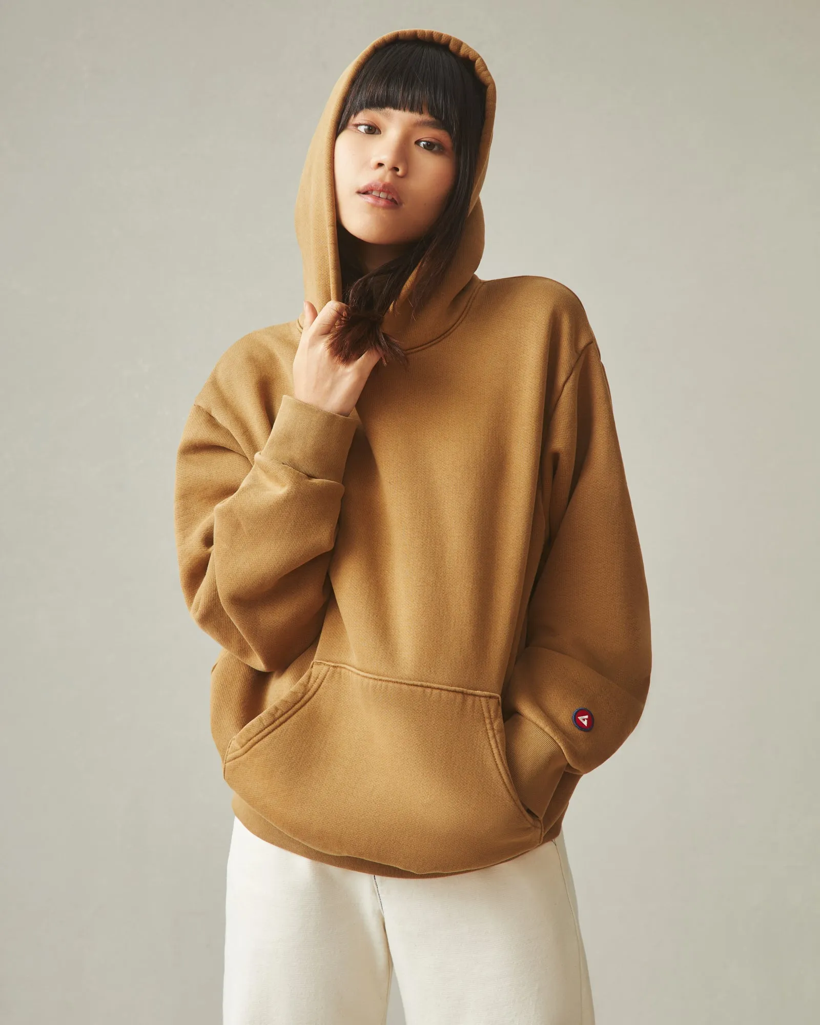 American Vintage Tan Pullover Shirt