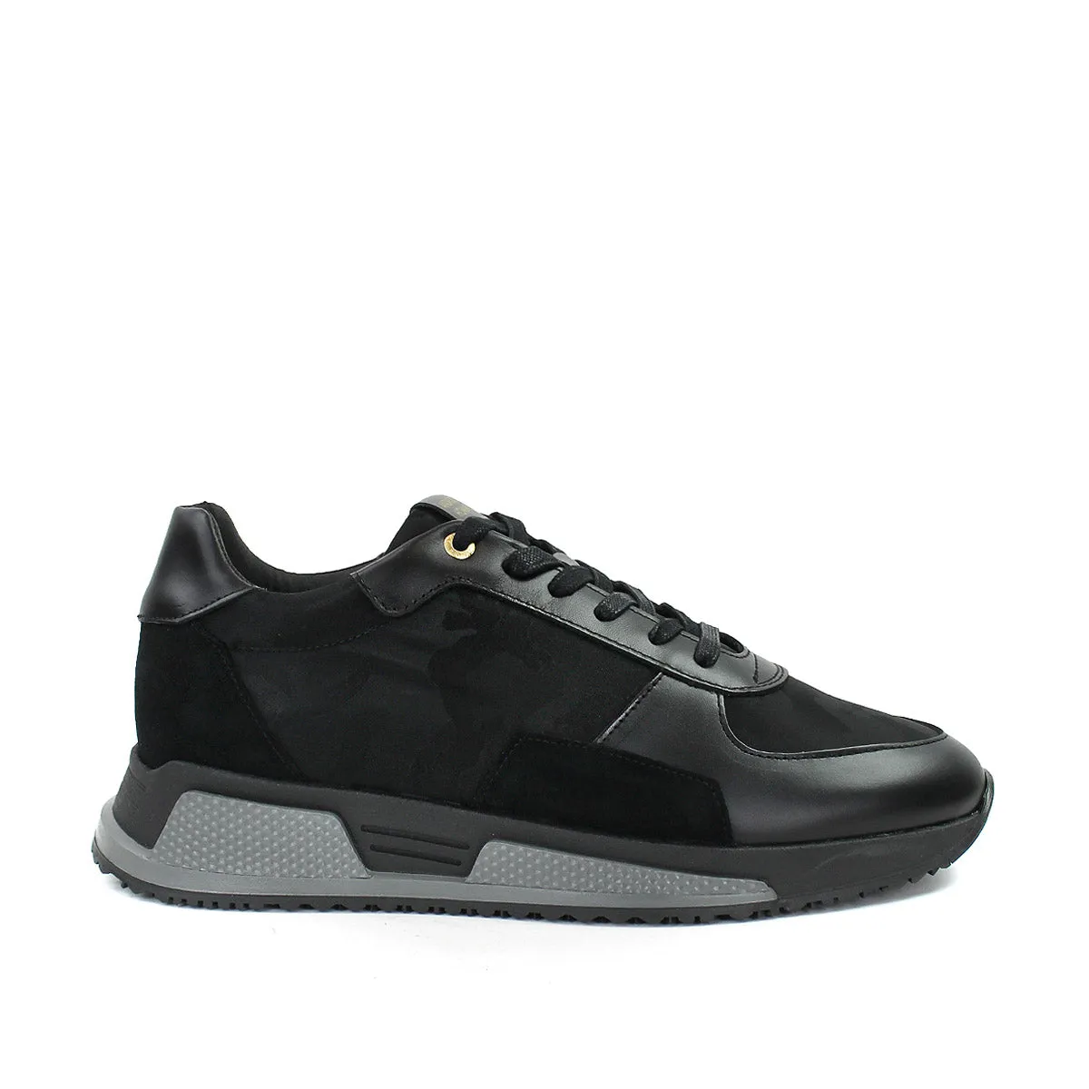 Android Homme - Black El Matador Monochromatic Camo Trainers