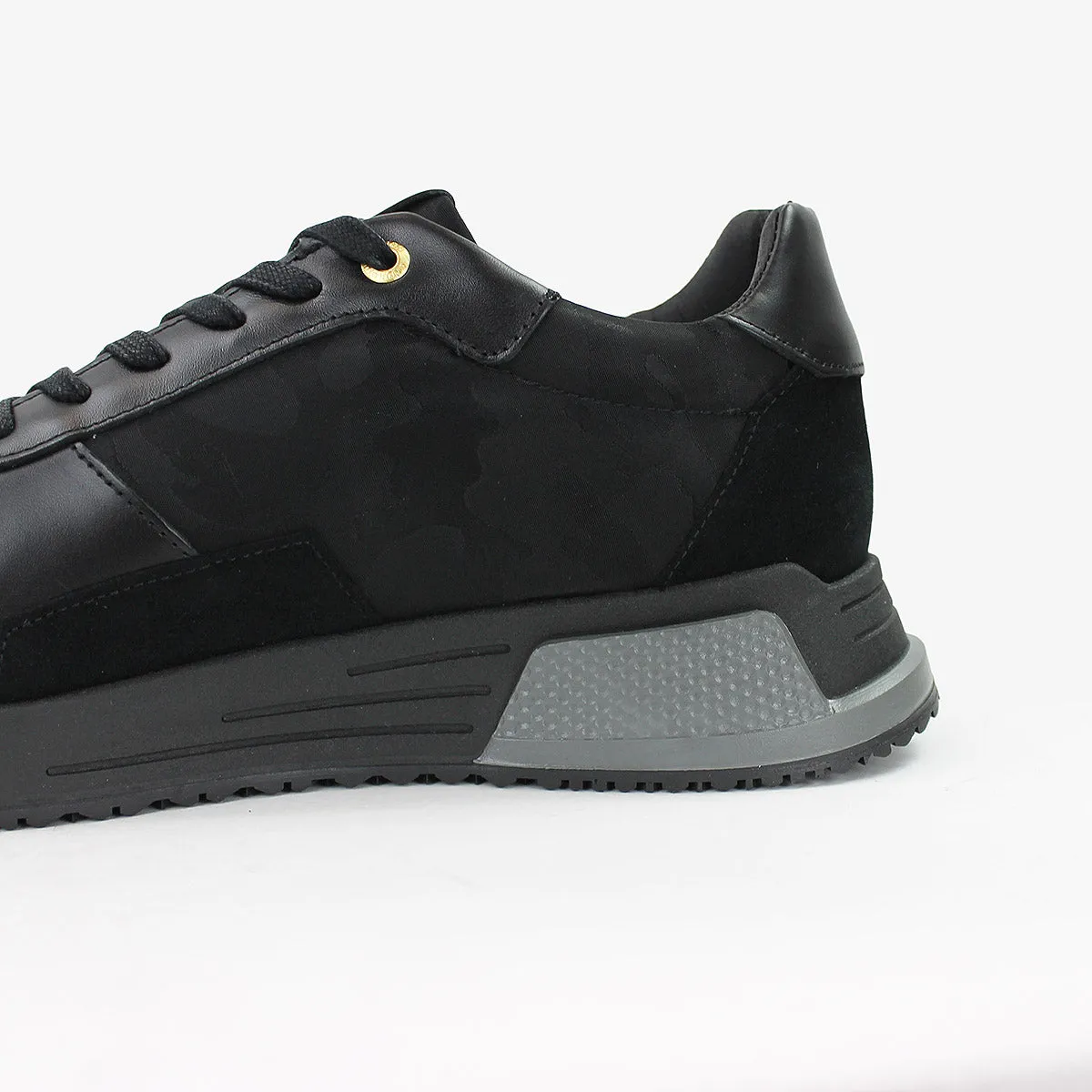 Android Homme - Black El Matador Monochromatic Camo Trainers