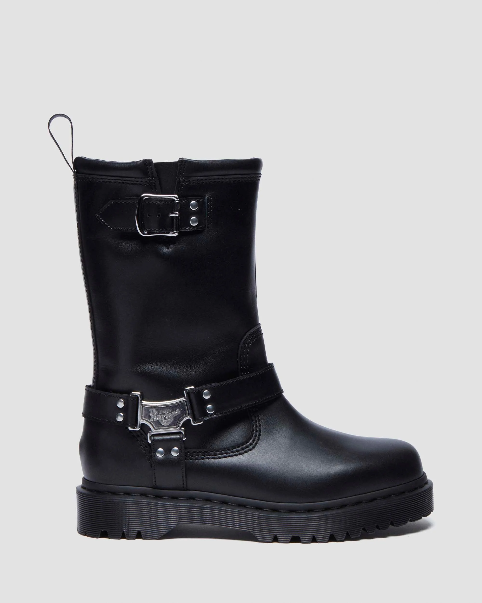 Anistone Hi Leather Biker Boots