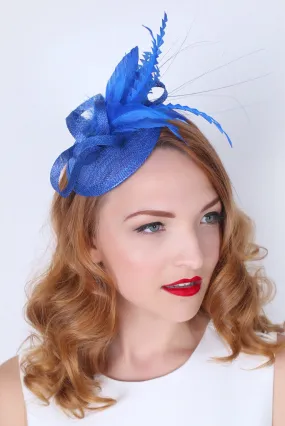 Arianna Fascinator - Royal Blue - Shop Now!