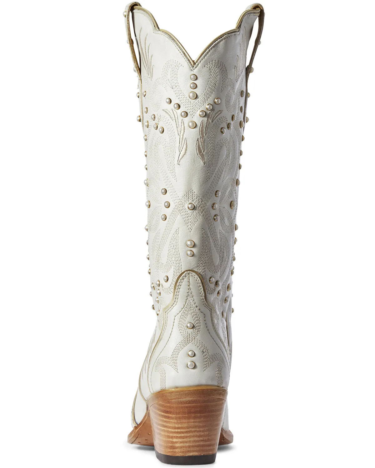 Ariat Women's Pearl Snow White Western Boots - Snip Toe