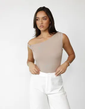 Arin Bodysuit (Beige)