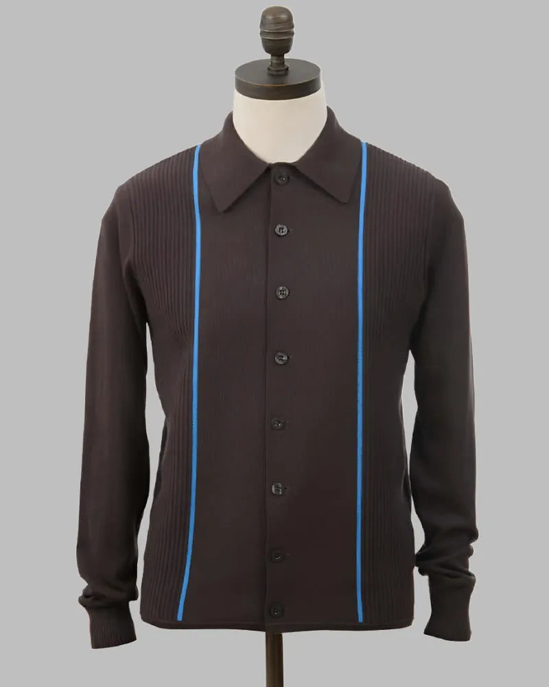 Art Gallery Clothing MITTOO Cardigan Brown for men - Shop now