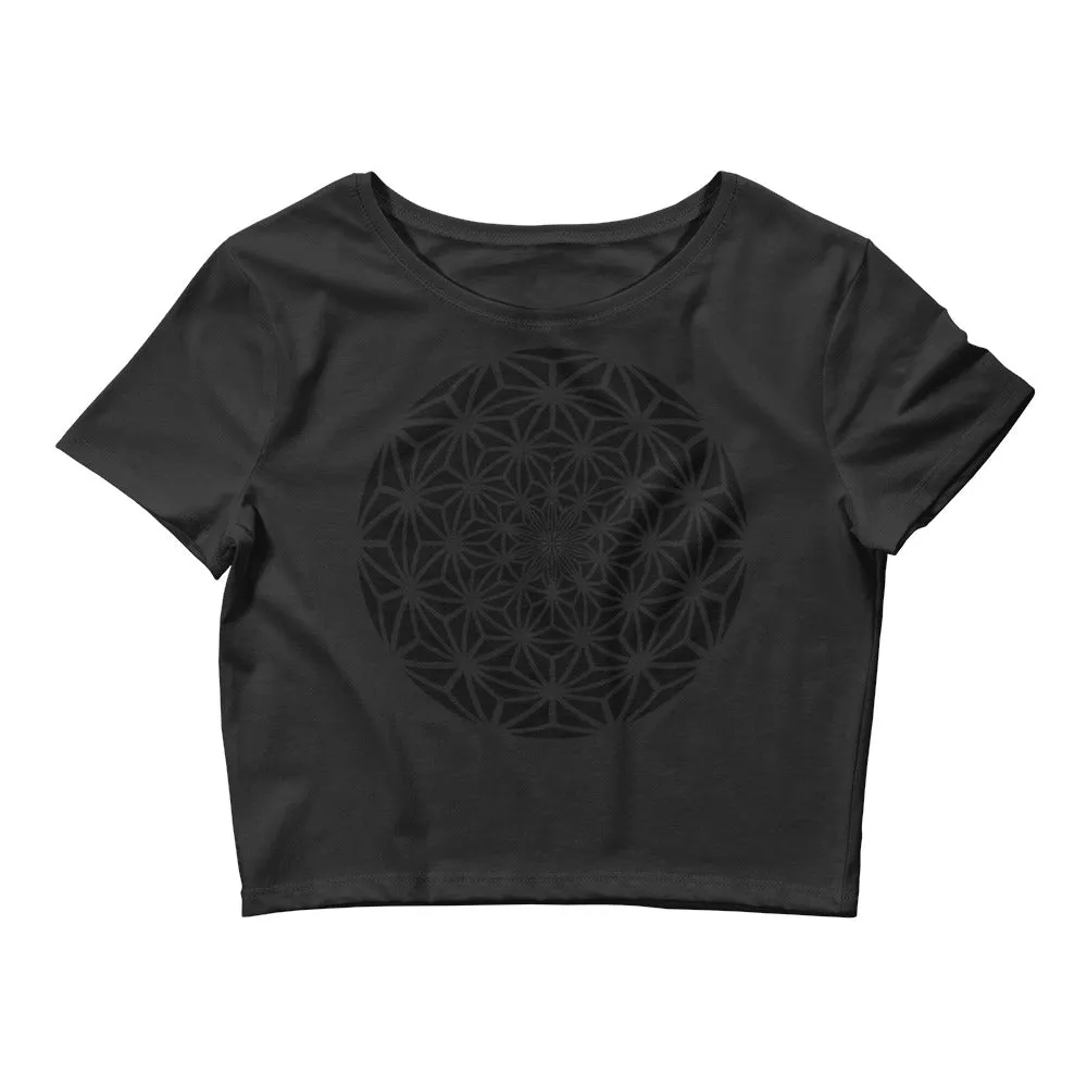 Asanoa Sphere Graphic Crop Tee