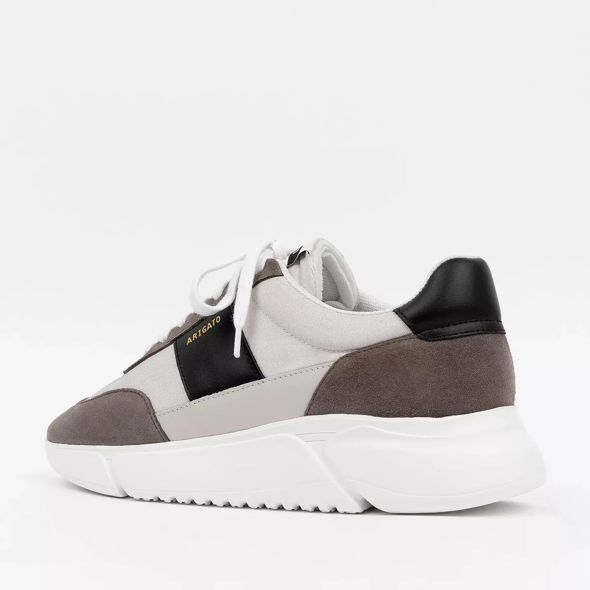 Axel Arigato vintage runner trainers, white/brown.