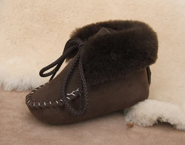 Baby Sheepskin Booties USA Footskins 100S/150S