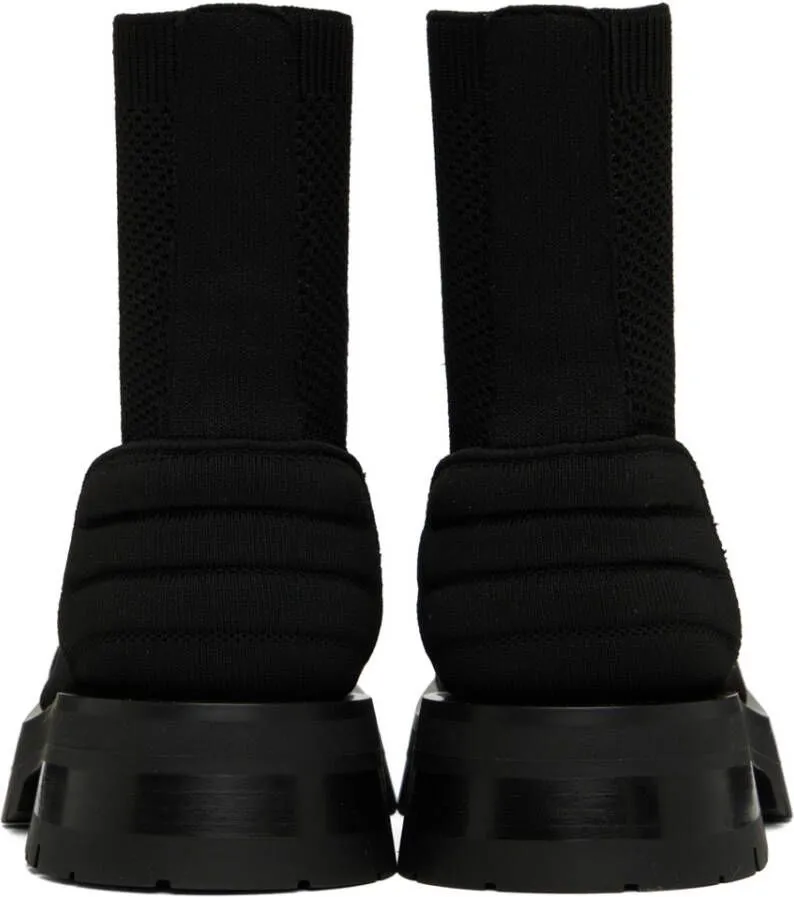 Balmain Black Army Chelsea Boots