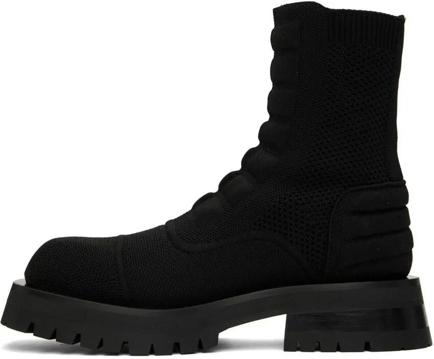 Balmain Black Army Chelsea Boots