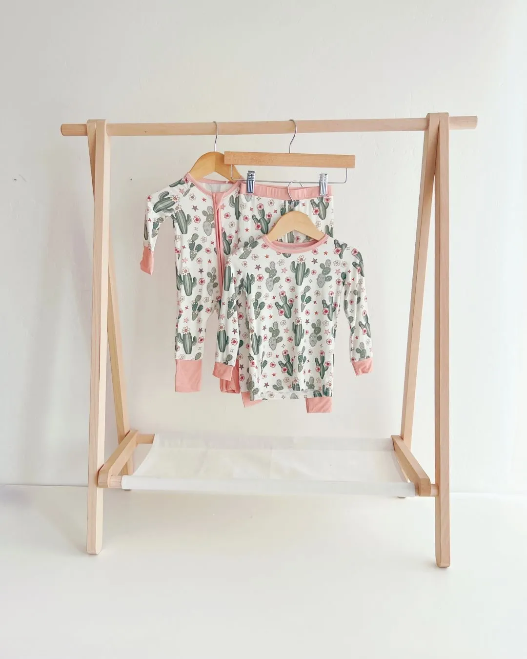 Bamboo 2 Piece Set | Cactus Floral Print