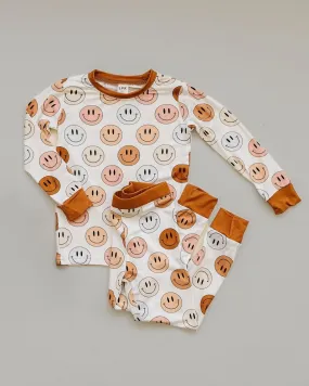 Bamboo Two Piece Set | Copper - Smiley