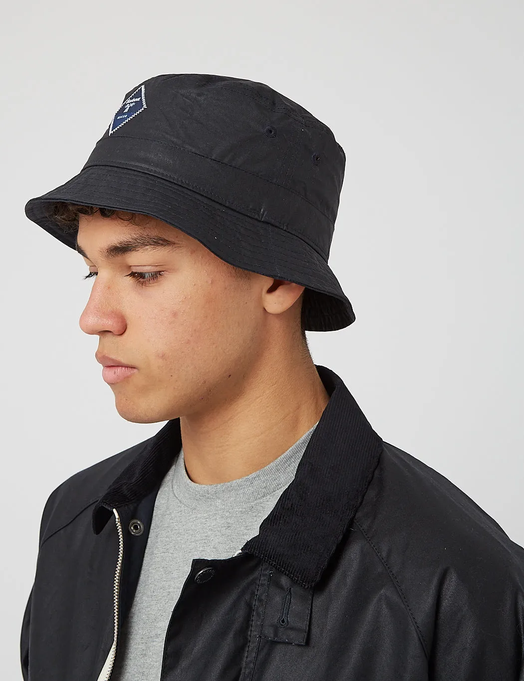 Barbour Beacon Sports Bucket Hat Navy Blue