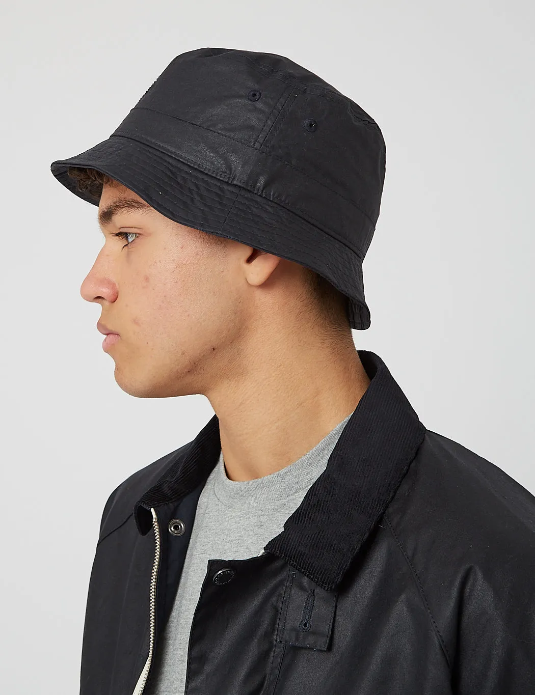 Barbour Beacon Sports Bucket Hat Navy Blue