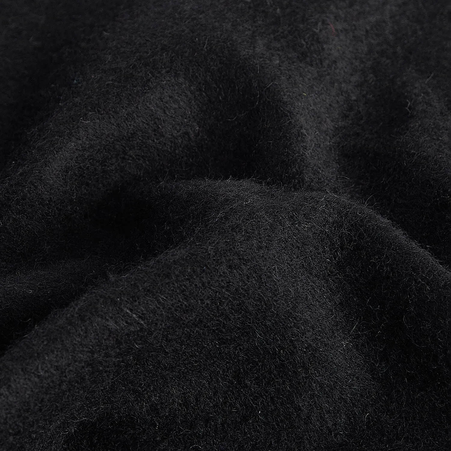 Barbour black lambswool scarf