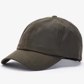 Barbour Cap - Men's Wax Sports in Olive