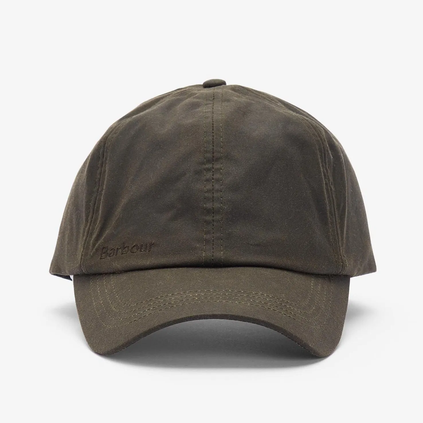 Barbour Cap - Men's Wax Sports in Olive