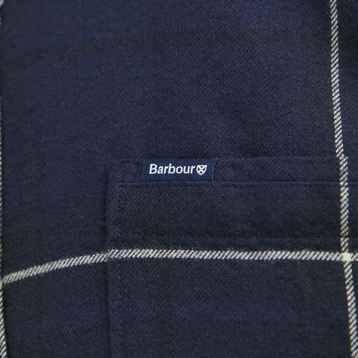 Barbour Carter Tailored Fit Shirt - Navy