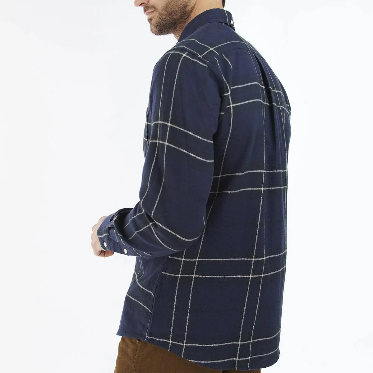 Barbour Carter Tailored Fit Shirt - Navy