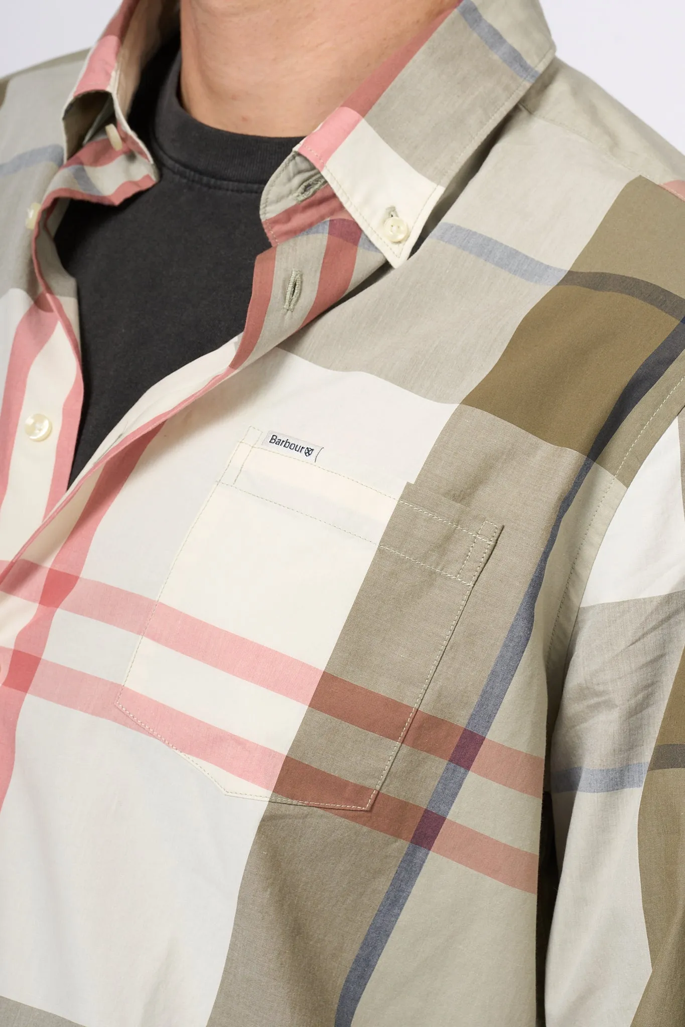 Barbour Harris Olive Shirt for Men