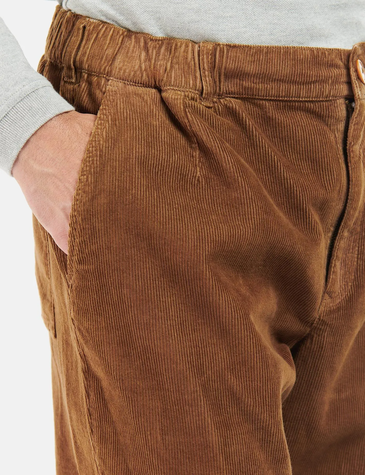 Barbour Highgate Cord Trousers - Stone