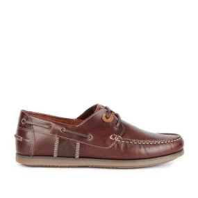 Barbour Mahogany Wake Boat Shoe