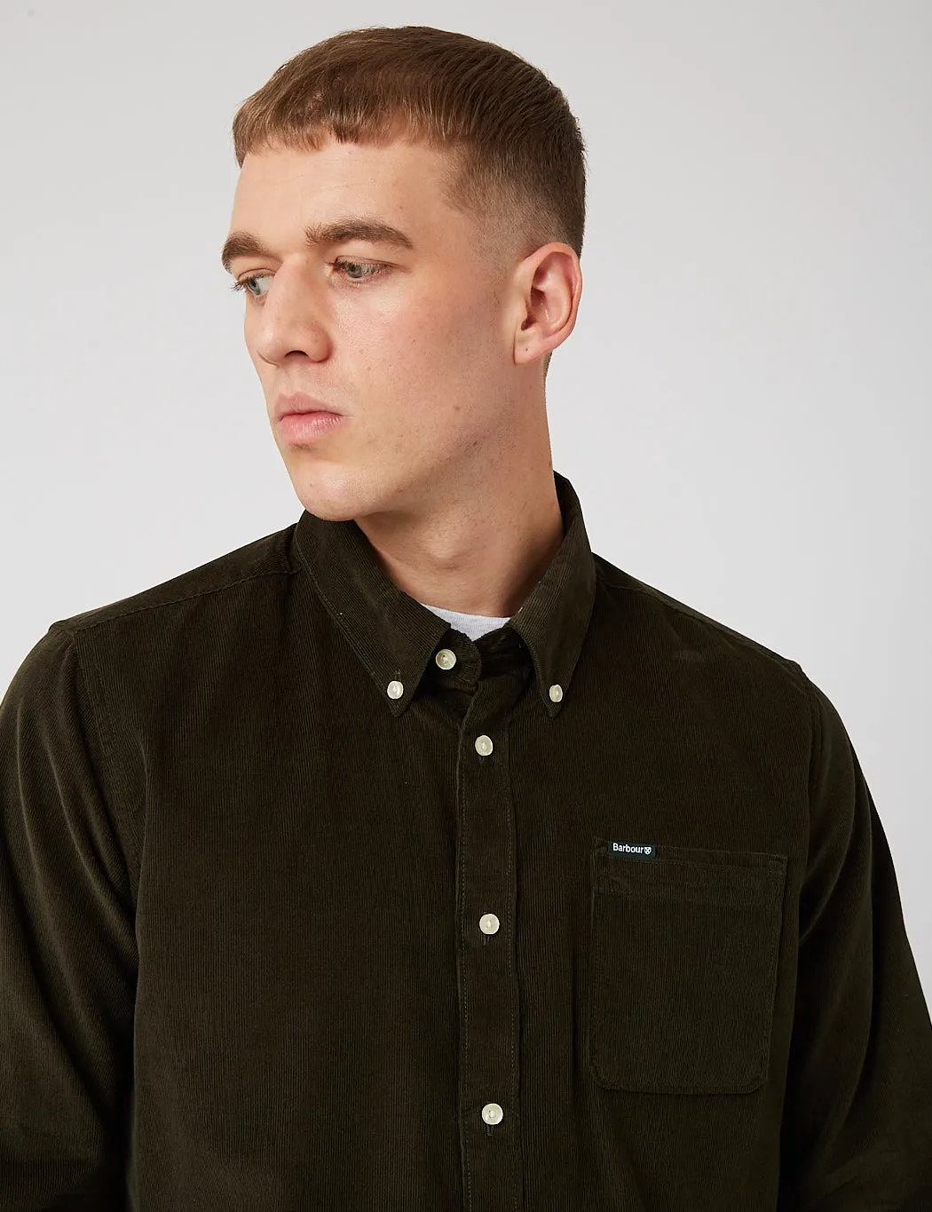 Barbour Shirt - Forest Green.