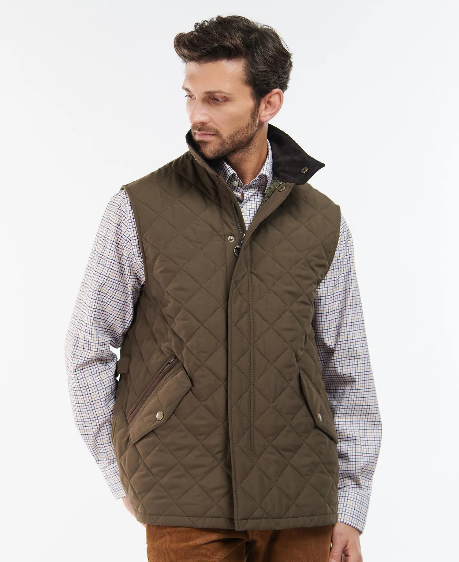 Barbour Shoveler Olive Gilet