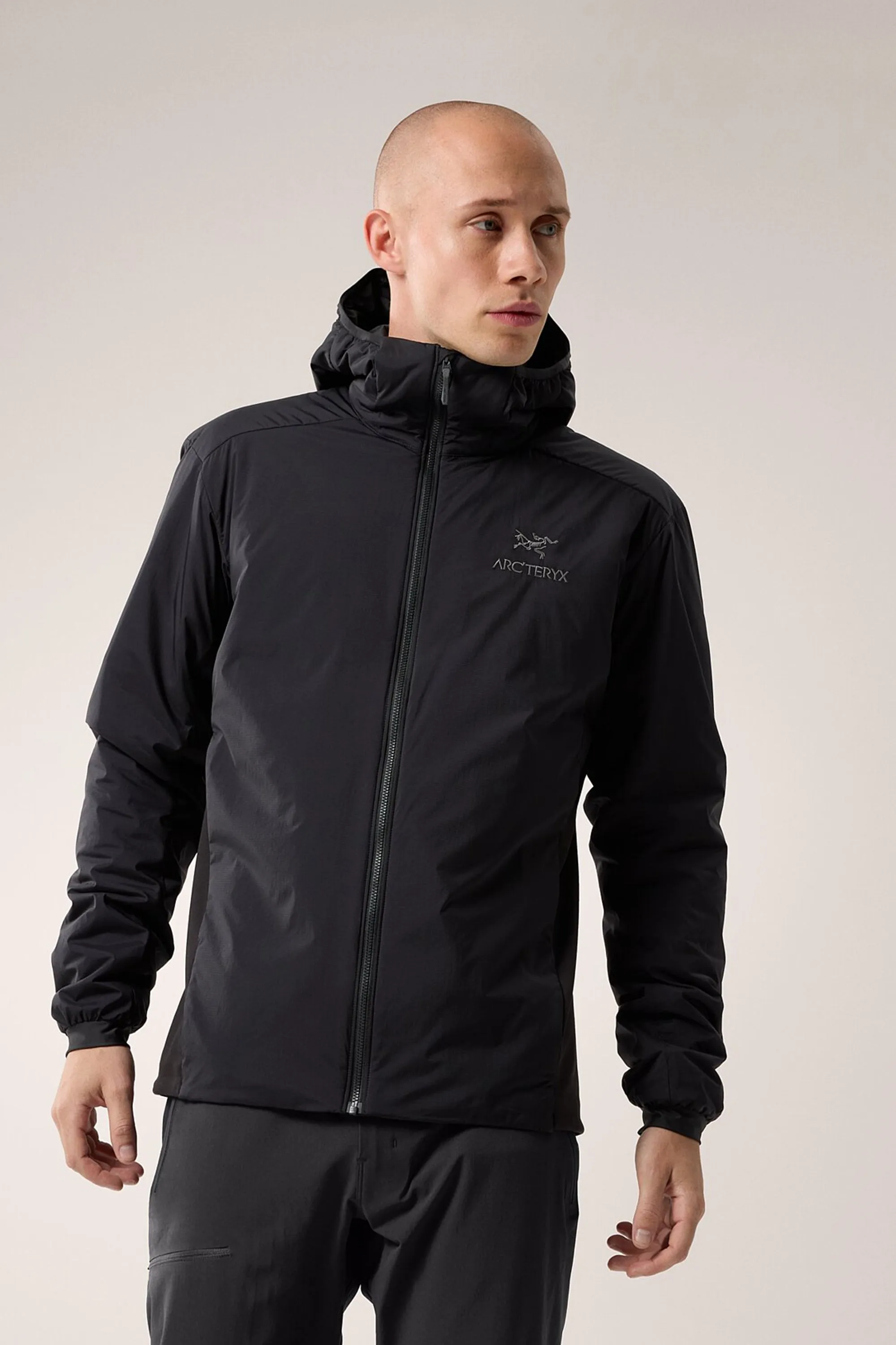 Black Atom Hoody for Men by Arc'teryx.