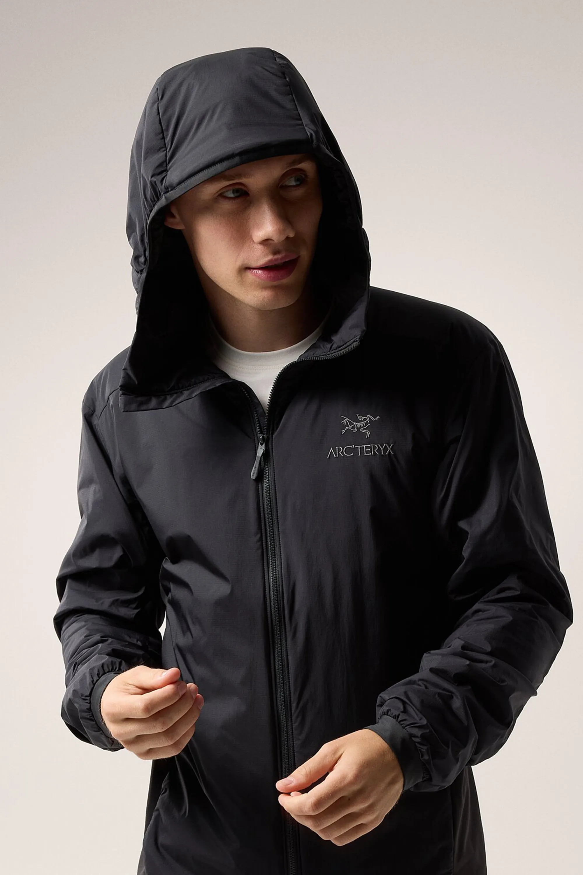 Black Atom Hoody for Men by Arc'teryx.