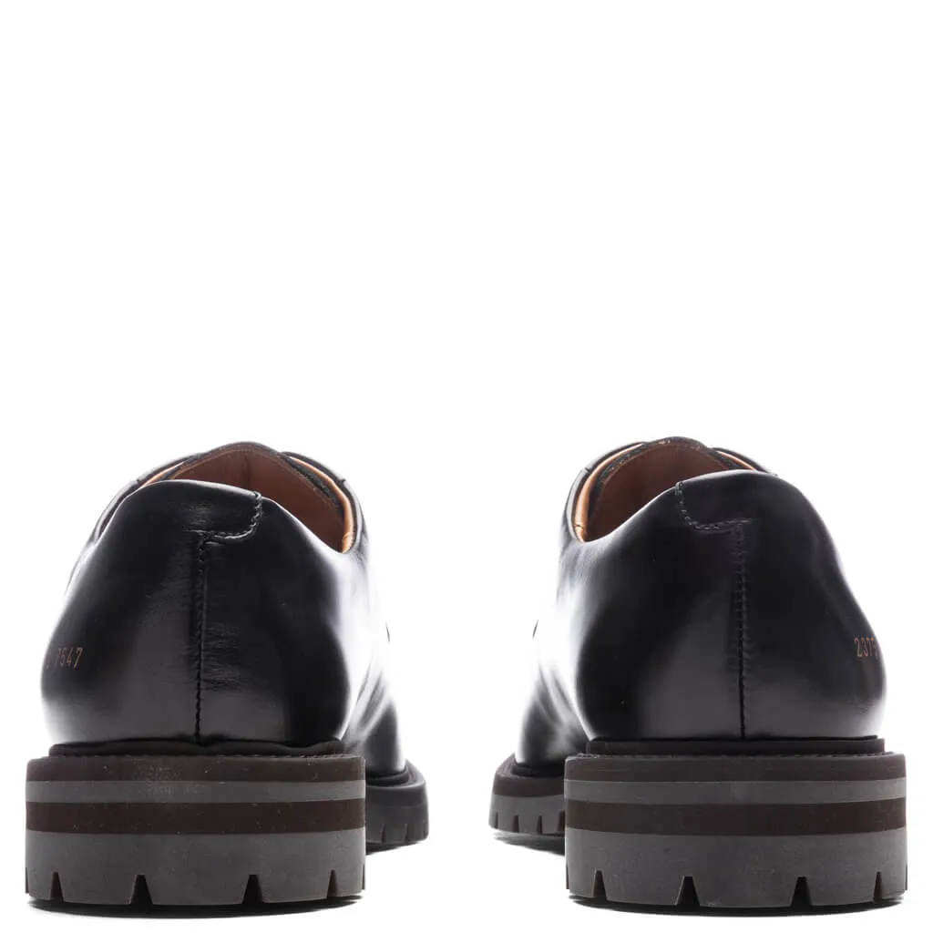 Black Derby Shoes