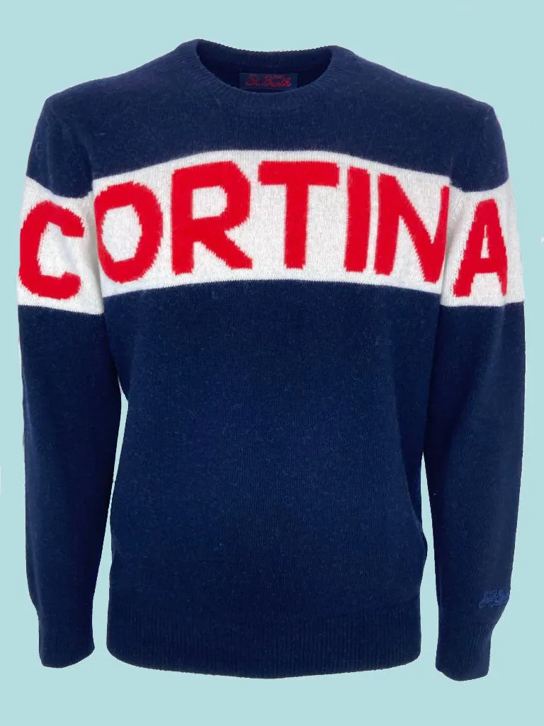 Blue Cortina Men's Pullover Shirt.