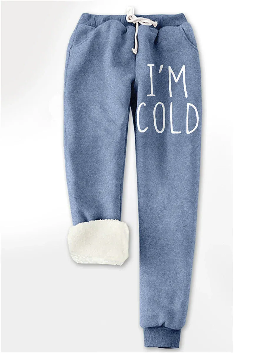 Blue Women's Cozy Fleece Pajama Set