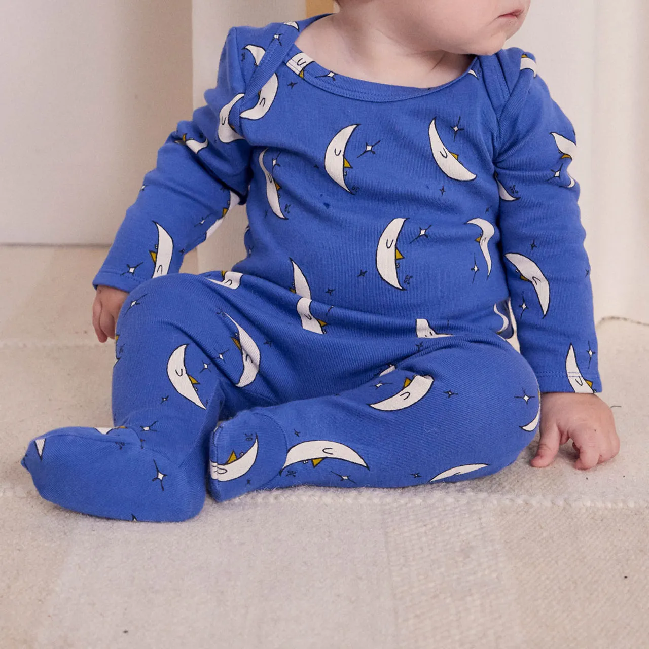 BOBO CHOSES Beneath The Moon Bodysuit - Blue