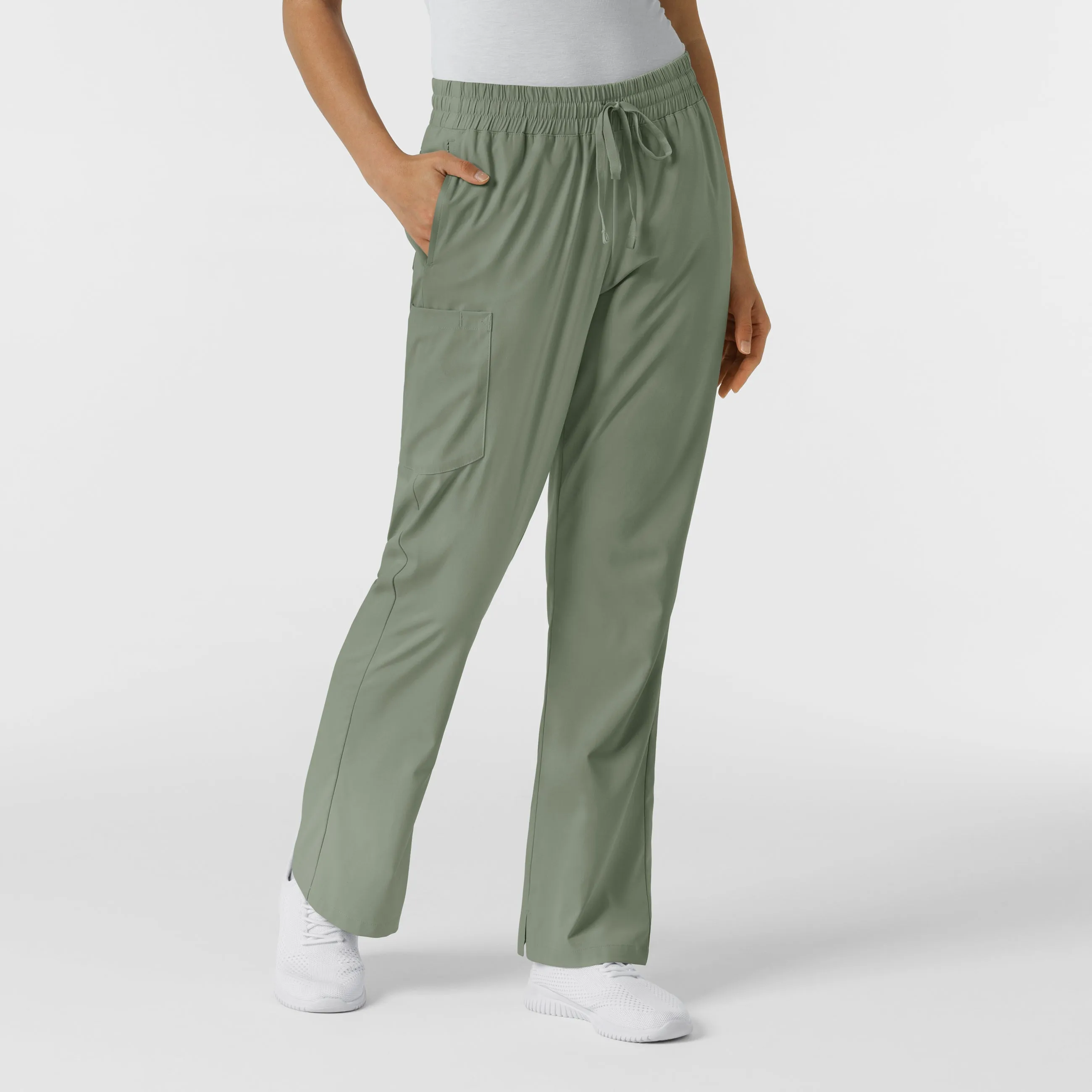 Boundless Women's Bootcut Scrub Pant - Sage