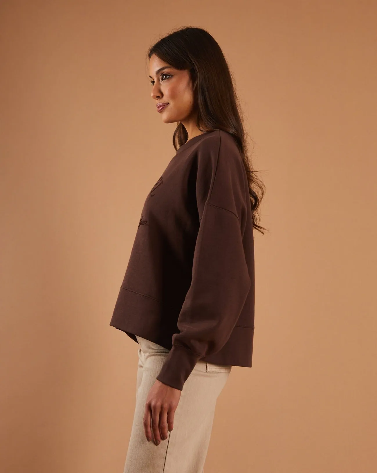 Brielle Sweater - Deep Coco