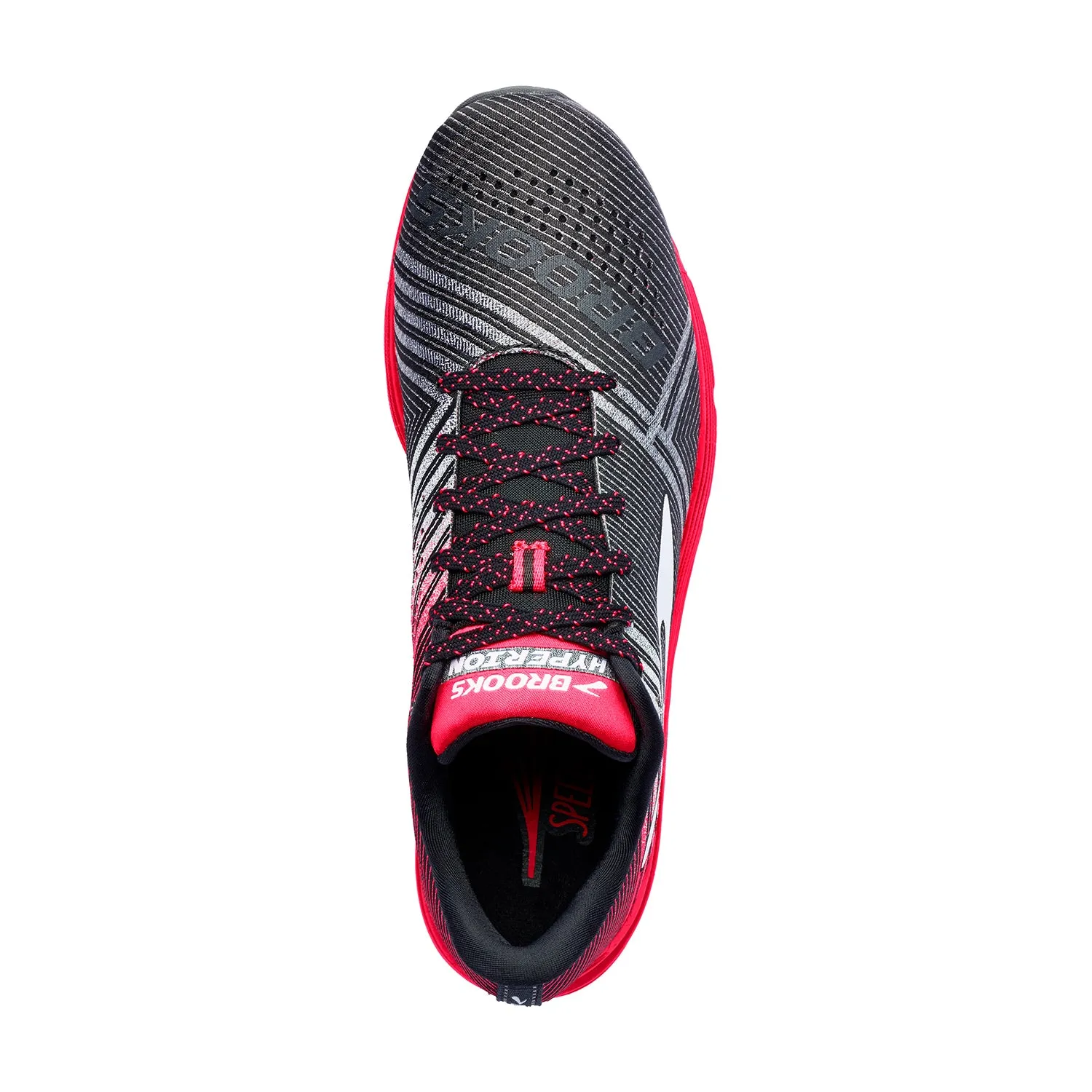 Brooks Hyperion Women's Running Shoe - Black/Divapink/Diamond.