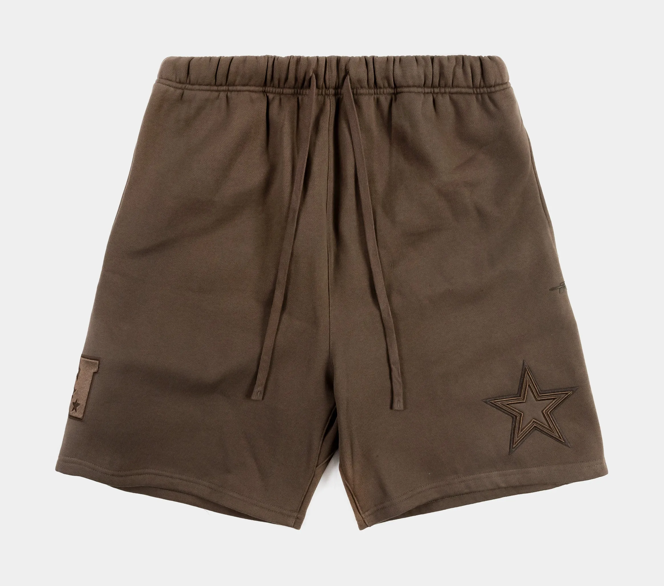 Brown Dallas Cowboys Fleece Shorts for Men