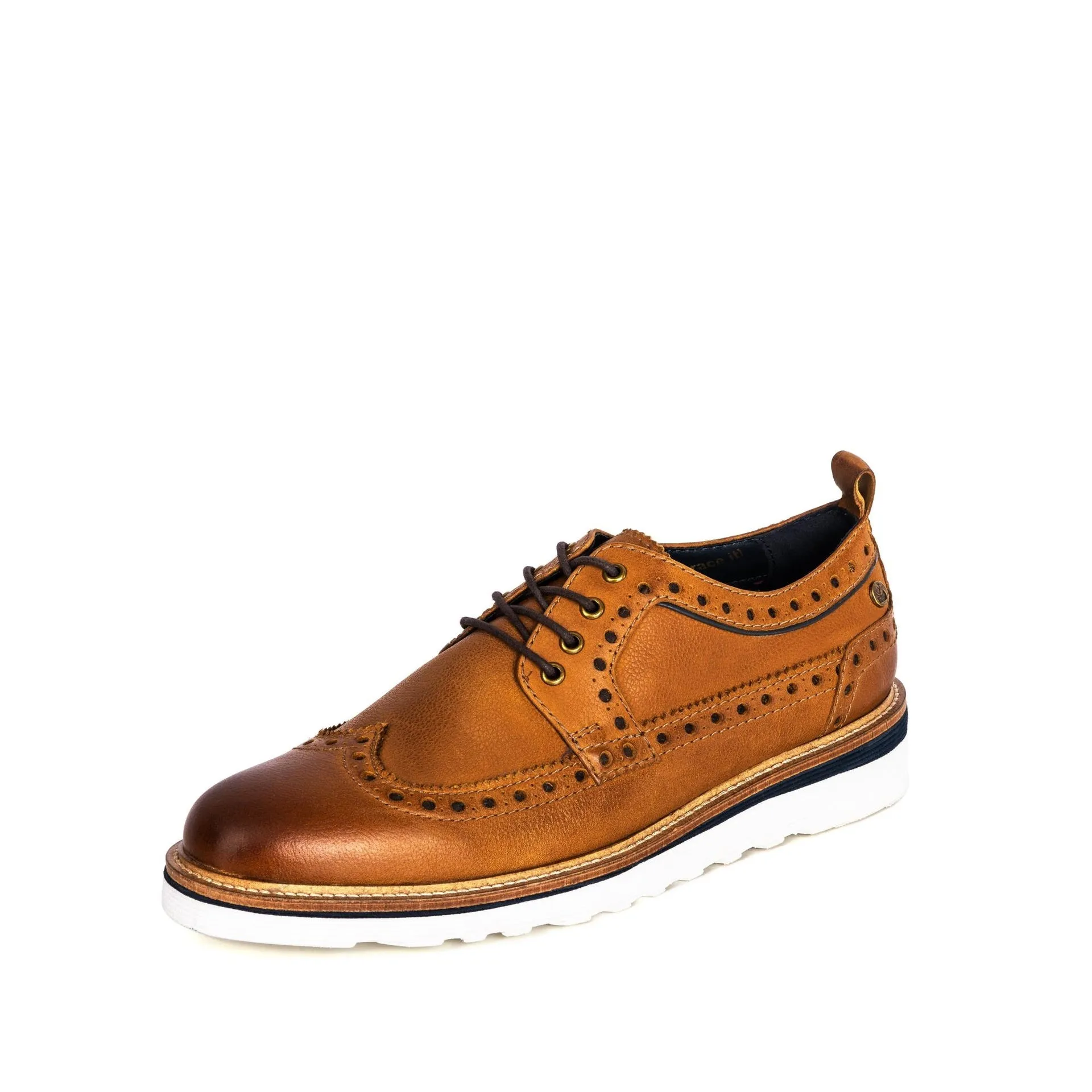 Calder Tan Brogue Derby