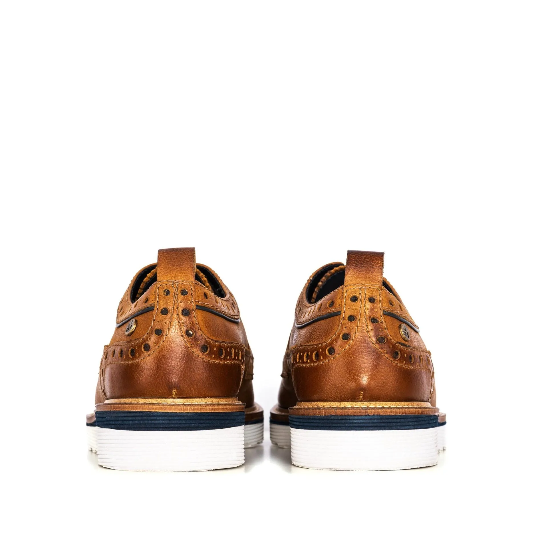 Calder Tan Brogue Derby