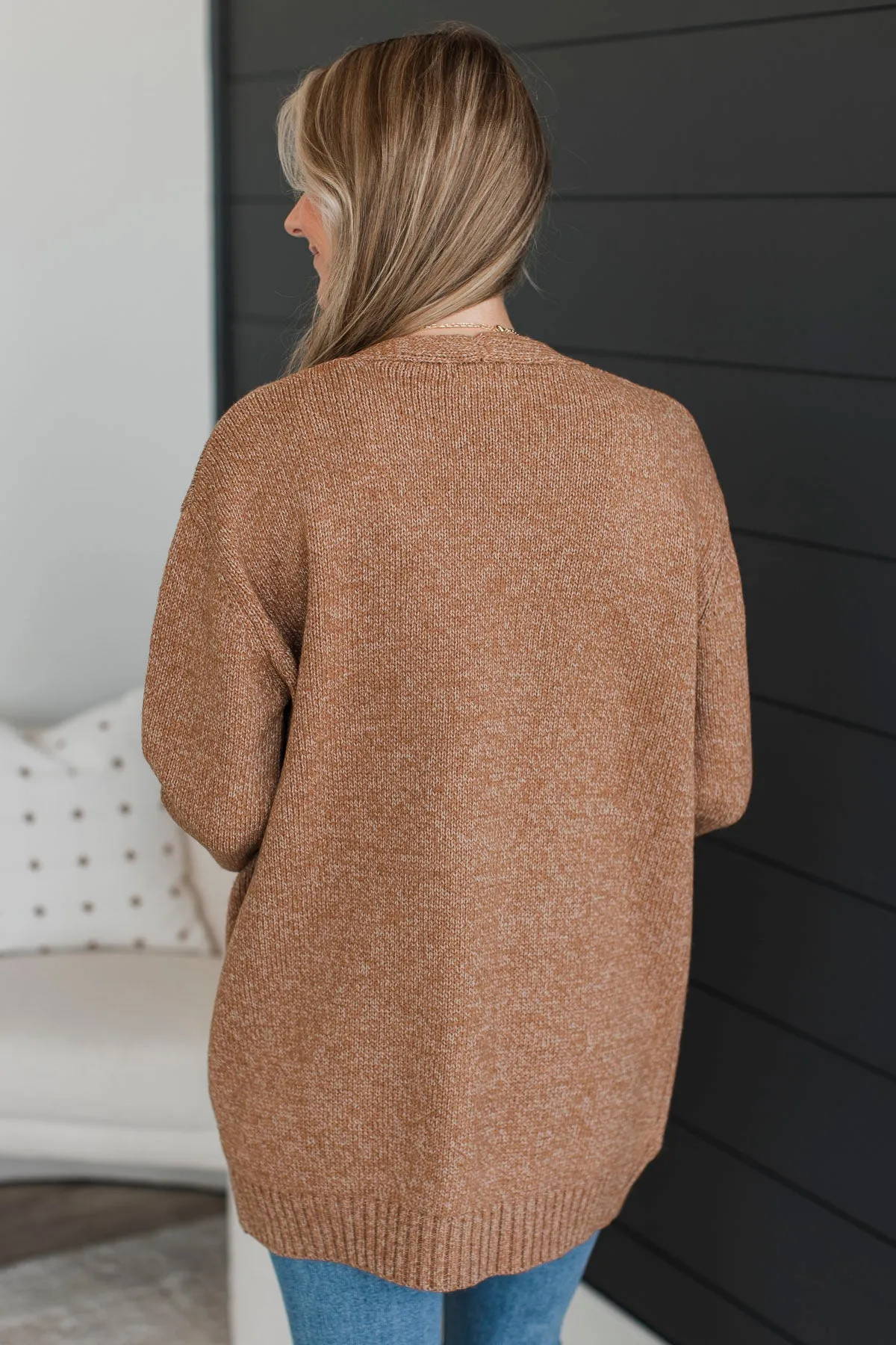 Camel Knit Cardigan - Trust In You: Shop Now